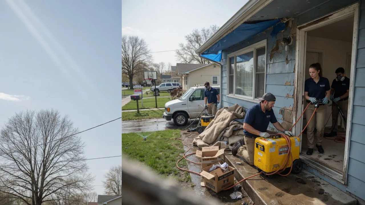 Basement Flood Cleanup in Esbon, KS near me